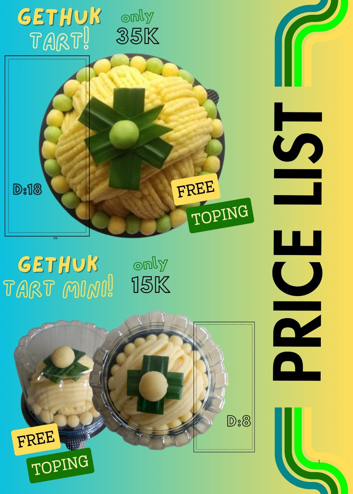 Gethuk Tart